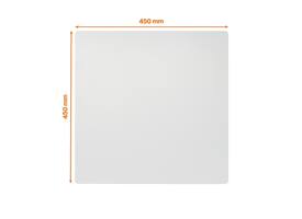 Whiteboard Nobo frameloos modulair 45x45cm