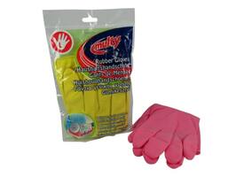 Huishoudhandschoen Multy latex Large assorti