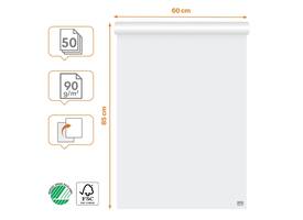 Flipoverpapier Nobo premium 60x85cm dubbelzijdig 50vel