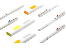 Markeerstift Econovo assorti blister à 4 stuks