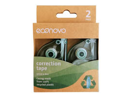 Correctietape Econovo 5mmx8m blister à 2 stuks