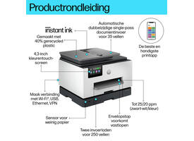 Multifunctional inktjet printer HP Officejet 9132E