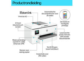 Multifunctional inktjet printer HP Officejet 9720E