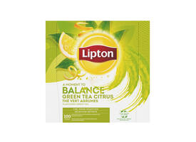 Thee Lipton Balance green tea citrus 100x1.5gr