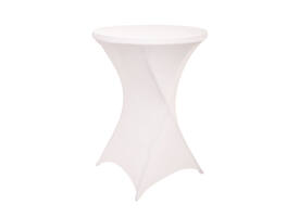 Tafelrok BRASQ voor statafel 80cm wit