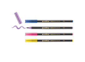 Brushpen edding 1340 glitter assorti set à 4 stuks