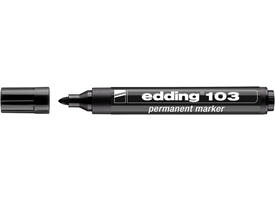 Viltstift edding 103 rond medium zwart