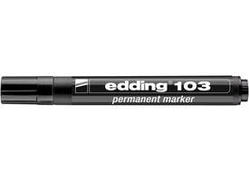 Viltstift edding 103 rond medium zwart
