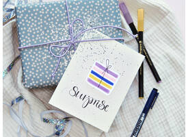 Brushpen edding 1340 glitter assorti set à 10 stuks