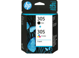 Inktcartridge HP 6ZD17AE 305 zwart + 3 kleuren