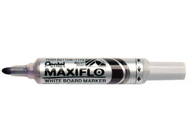 Whiteboardmarker Pentel MWL5M Maxiflo rond 3mm violet