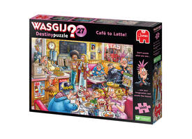 Puzzel Wasgij Destiny 27 De Koffieshop! 1000 stukjes