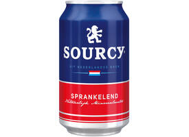 Water Sourcy rood blik 330ml