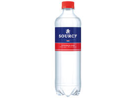 Water Sourcy rood petfles 500ml