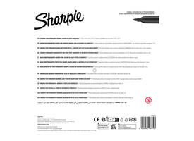 Viltstift Sharpie Glampop fijn assorti blister à 24 stuks