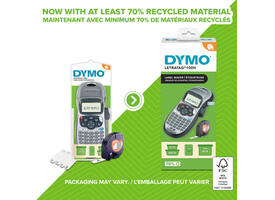 Labelprinter Dymo LetraTag 100H draagbaar abc 12mm zilverkleurig special edition