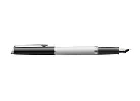 Vulpen Waterman Hémisphère Colour Blocking black en white CT fijn