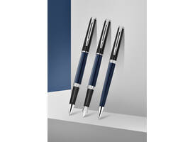 Vulpen Waterman Hémisphère Colour Blocking black en blue CT fijn