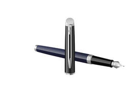 Vulpen Waterman Hémisphère Colour Blocking black en blue CT fijn