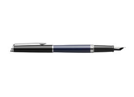 Vulpen Waterman Hémisphère Colour Blocking black en blue CT fijn