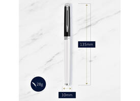 Vulpen Waterman Hémisphère Colour Blocking black en white CT medium
