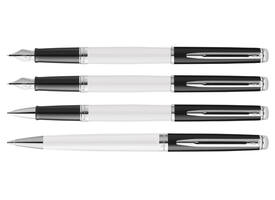 Vulpen Waterman Hémisphère Colour Blocking black en white CT medium