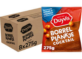 Borrelnootjes Duyvis cocktail zak 275gr