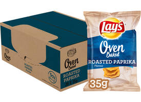 Chips Lay's Oven roasted paprika zakje 35gr