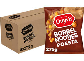 Borrelnootjes Duyvis poesta zak 275gr