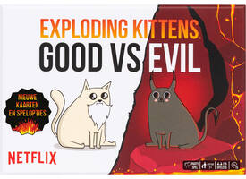 Kaartspel Exploding Kittens good vs evil