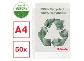 Showtas Esselte recycle PP A4 100µ 11-gaats 50 stuks