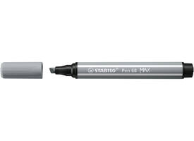 Viltstift STABILO Pen 68/95 Max middel koudgrijs