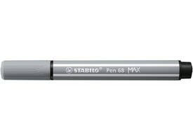 Viltstift STABILO Pen 68/95 Max middel koudgrijs