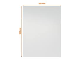 Whiteboard Nobo frameloos modulair magnetisch 60x45cm
