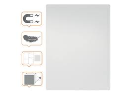 Whiteboard Nobo frameloos modulair magnetisch 60x45cm