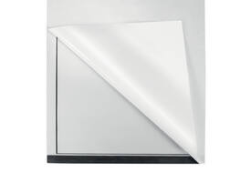 Infokader Nobo zelfklevend A4 zwart 2 stuks