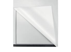 Infokader Nobo zelfklevend A4 zwart 2 stuks