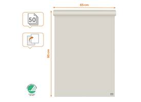 Flipoverpapier Nobo standaard 65x95cm dubbelzijdig plano 50vel