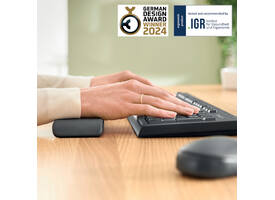 Polssteun Leitz Ergo verstelbaar grijs