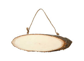Deurbordje Creativ Company hoogte 6-10cm breedte 23-28cm hout