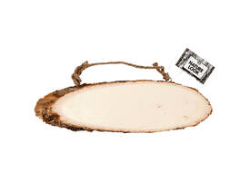 Deurbordje Creativ Company hoogte 6-10cm breedte 23-28cm hout