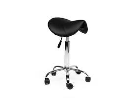 Zadelkruk Office medium harde wielen zw