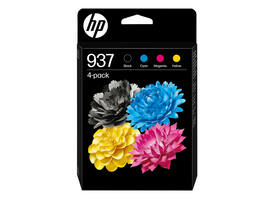 Inktcartridge HP 6C400NE 937 zwart + 3 kleuren