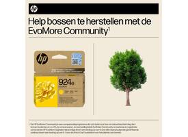 Inktcartridge HP 4K0U9NE 924E Evomore geel