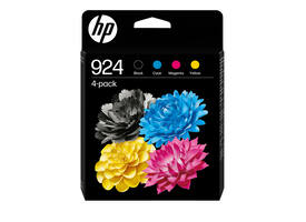 Inktcartridge HP 6C3Z1NE 924 zwart + 3 kleuren