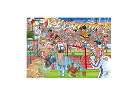 Puzzel Wasgij Original Zomerspelen! 1000 stukjes