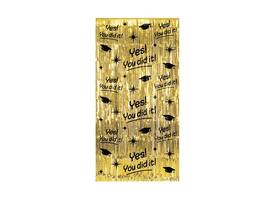 Classy Party Curtain - You did it