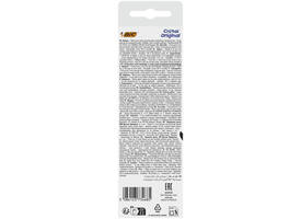 Balpen Bic Cristal medium assorti blister à 5 stuks