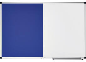 Combibord Legamaster UNITE blauw vilt-whiteboard 60x90cm