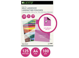 Lamineerhoes Leitz iLAM A4 zelfklevend 2x125micron EVA 100 stuks